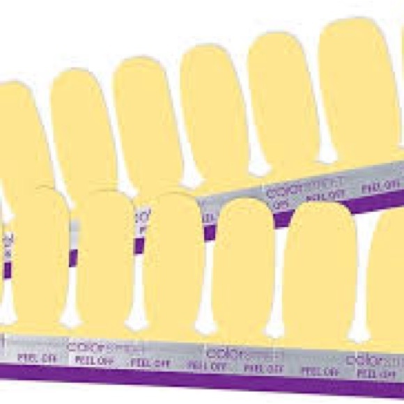 Belgian Buttercup (RETIRED) Color Street Yellow Nail Strips - Picture 2 of 10